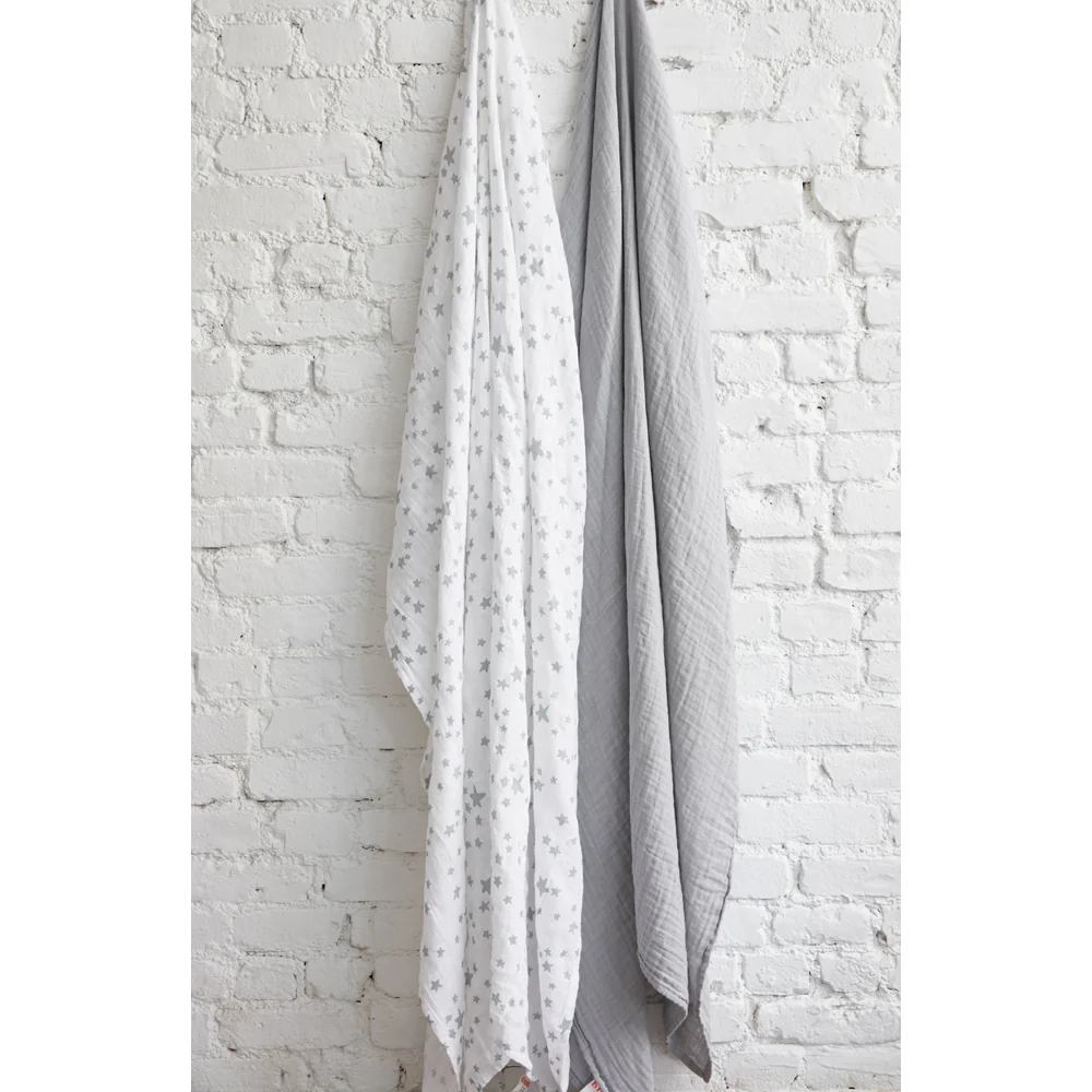 bloom muslin swaddle 2 pack - Image 4